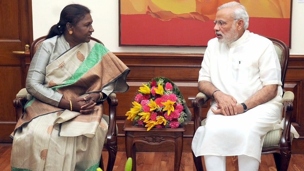 Draupadi Murmu and PM Modi