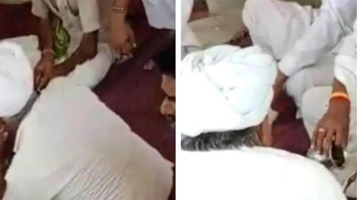 barmer rajasthan opium served in govt school video viral 