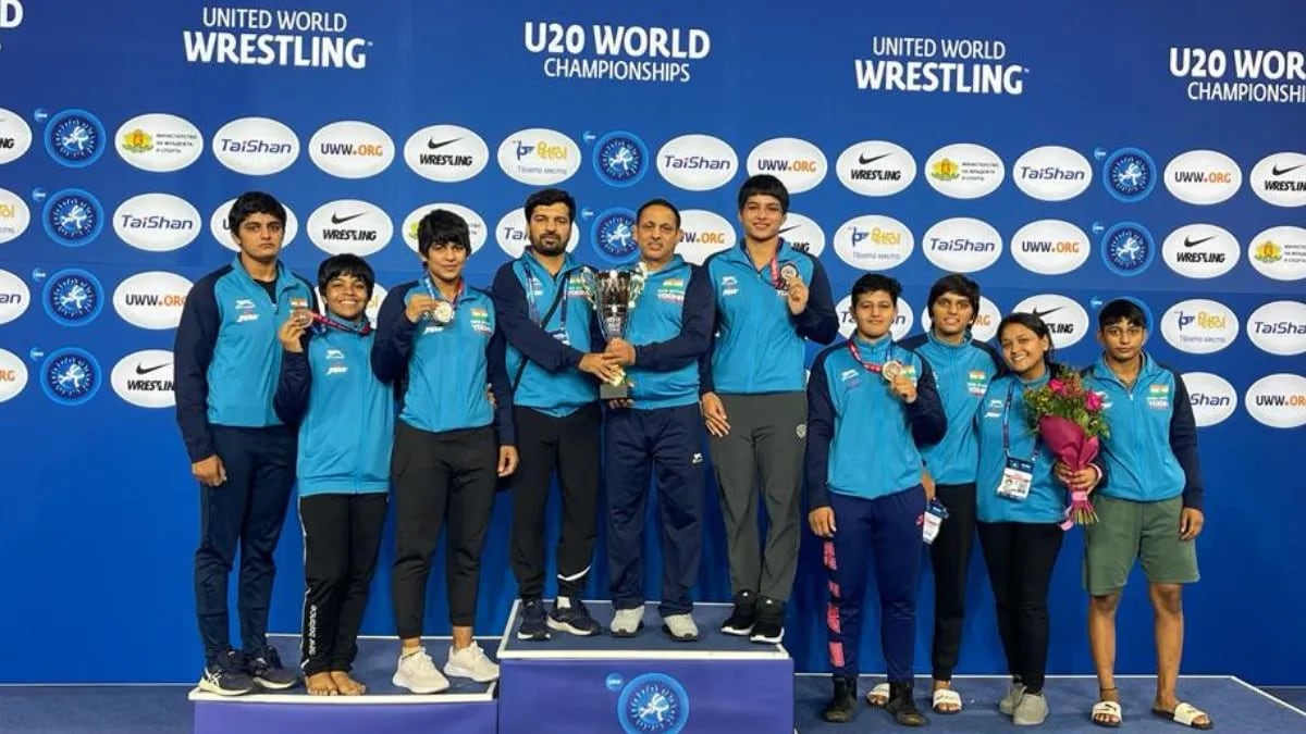 U20 World Team Trials Wrestling 2024 India Tasia