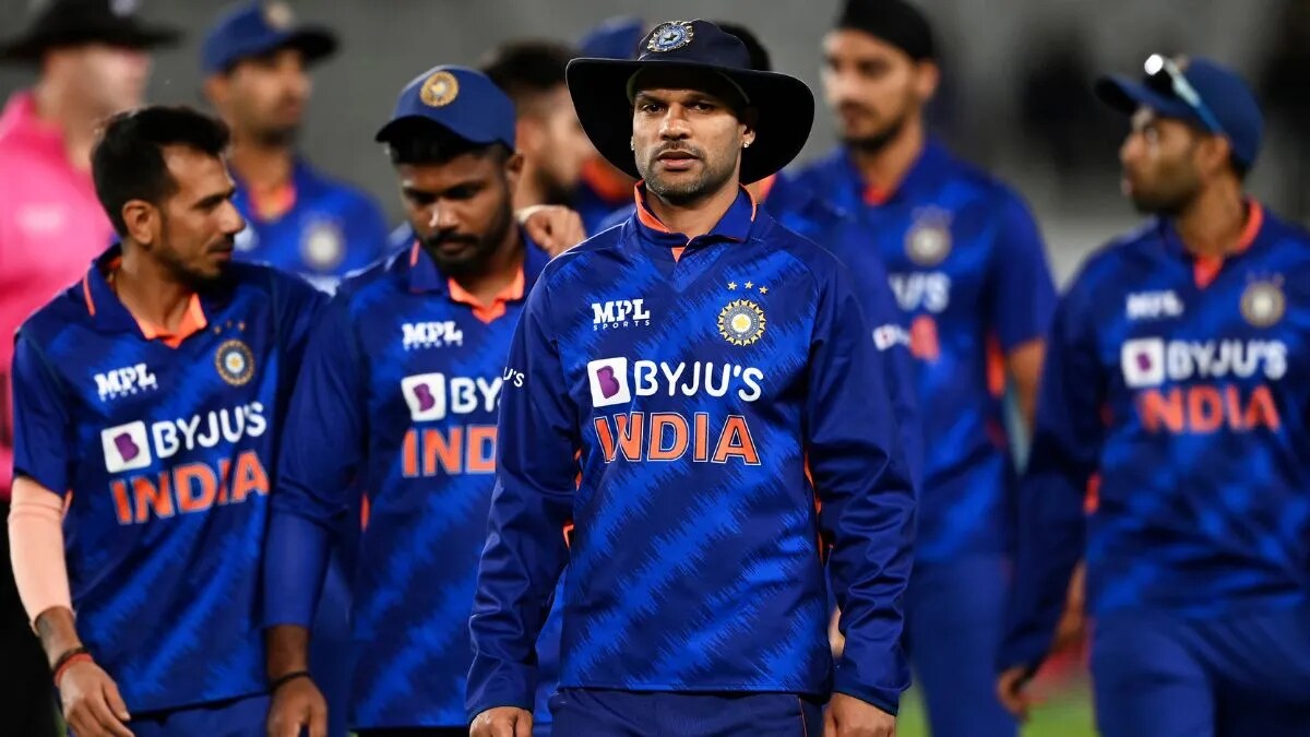 Shikhar Dhawan, team India. Photo: AP